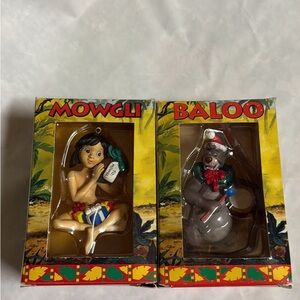 Vintage Walt Disney The Jungle Book Ornaments
